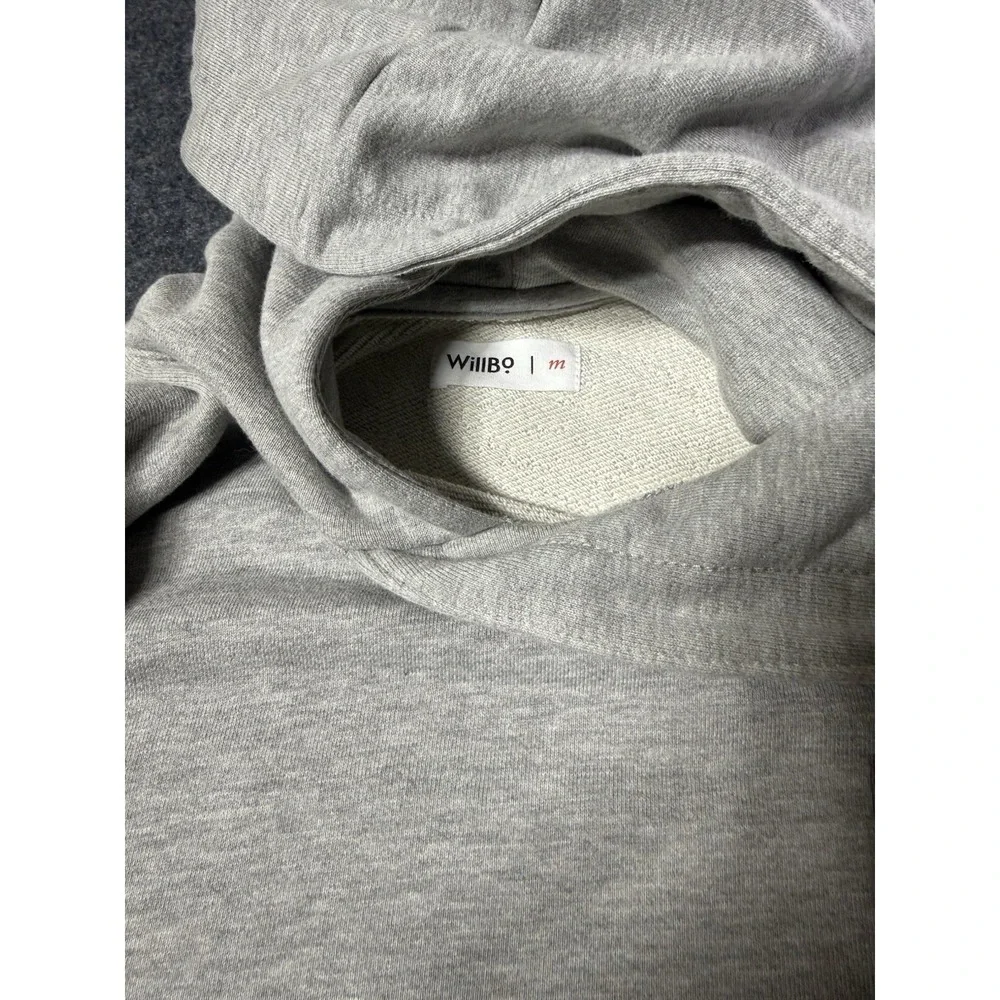 WillBO 5-Year Race Team Grey‎ French Terry Hoodie Medium